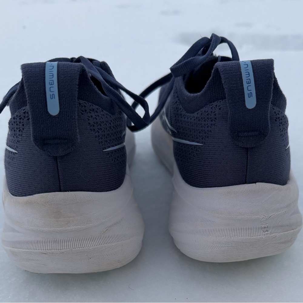 Asics Gel-Nimbus 26 women’s thunder blue-sapphire running walking shoe sz.7 1/2 - Picture 5 of 10